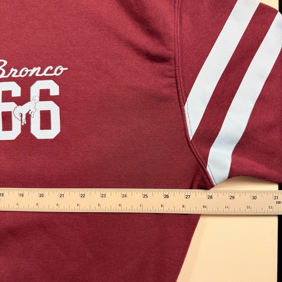 Ford Bronco 1966 Vintage-Style Crewneck Burgundy Sweatshirt Unisex Fit XL - Picture 11 of 11